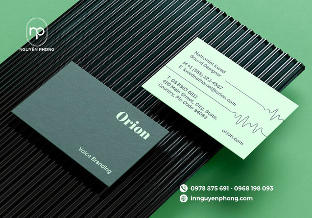 Mẫu card visit tham khảo